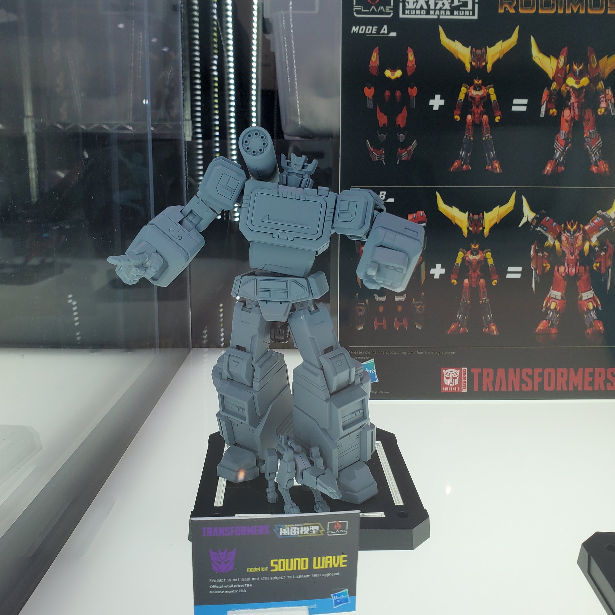 SDCC 2022 - Flame Toys Kuro Kara Kuri Nemesis Prime, Jazz